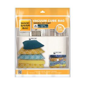 Magic Saver Bag 2'li Küp Jumbo Vakumlu Poşet