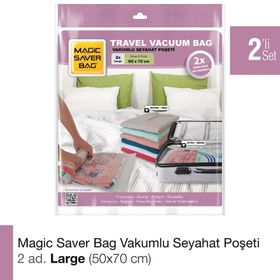 Magic Saver Bag 2'li L Seyahat Poşeti Roll-Up