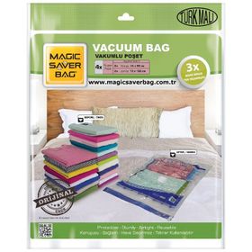 Magic Saver Bag 4'lü Vakumlu Poşet Seti 3