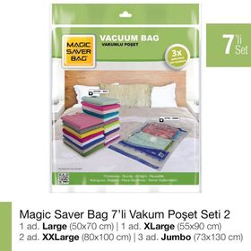 Magic Saver Bag 7'li Vakumlu Poşet Seti 2