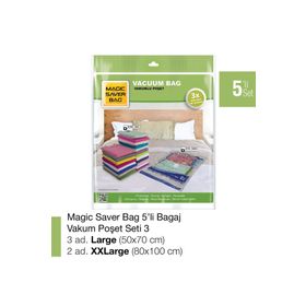 Magic Saver Bag L 50x70 cm Vakumlu Poşet