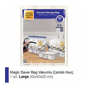 Magic Saver Bag Large Vakumlu Çantalı Hurç