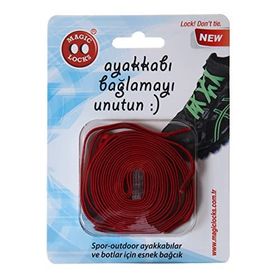 Magiclocks 11B1 Kırmızı Erkek Günlük Ayakkabı Bağcığı