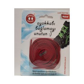 Magiclocks 11B1 Kırmızı Erkek Günlük Ayakkabı Bağcığı
