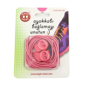 Magiclocks 13A1 Pembe Erkek Günlük Ayakkabı Bağcığı