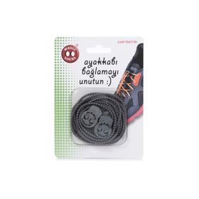 Magiclocks 7A1 Unisex Pembe Gri Ayakkabı Bağcığı