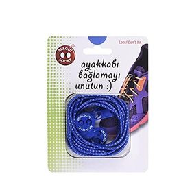 Magiclocks 9A1 Mavi Erkek Günlük Ayakkabı Bağcığı