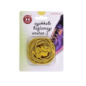 Magiclocks Sarı Kilitli Elastik Akıllı Bağcık