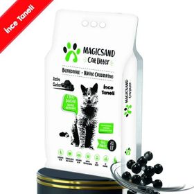 Magicsand 20 lt Aktif Karbonlu İnce Taneli Bentonit Kedi Kumu