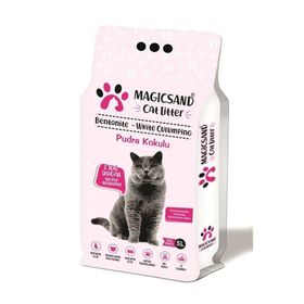 Magicsand Cat Litter 5 L Pudralı İnce Taneli Kedi Kumu