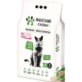 Magicsand Cat Litter Bebe Pudralı 20 lt Kalın Taneli Kedi Kumu