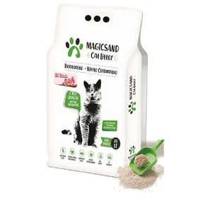 Magicsand Cat Litter Gül Kokulu 20 lt İnce Taneli Kedi Kumu