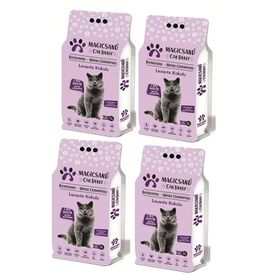Magicsand Cat Litter Lavanta Kokulu 4x5 lt Kedi Kumu