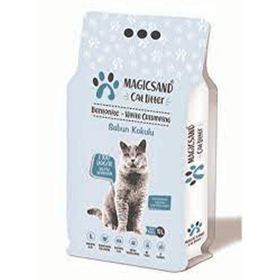 Magicsand Marsilya Sabun Kokulu İnce Taneli 2x10 lt Kedi Kumu