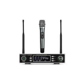 Magicvoice MV-1100E Çift Tunerli Kablosuz 1 El Telsiz UHF Mikrofon