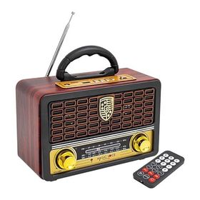 Magicvoice MV-110BT USB/SD/FM/Destekli Nostaljik Radyo Çok Renkli Bluetooth Hoparlör