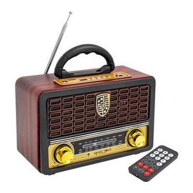 Magicvoice MV-110BT USB/SD/FM/Destekli Nostaljik Radyo Çok Renkli Bluetooth Hoparlör