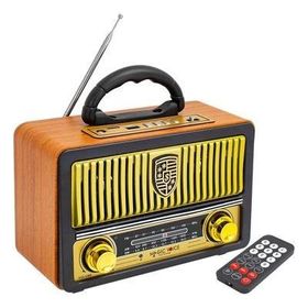 Magicvoice MV-112BT USB/SD/FM/Destekli Nostaljik Radyo Çok Renkli Bluetooth Hoparlör