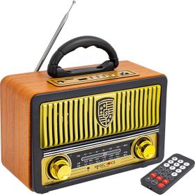 Magicvoice MV-112BT USB/SD/FM/Destekli Nostaljik Radyo Çok Renkli Bluetooth Hoparlör