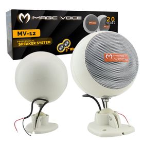 Magicvoice MV-12 2x7.5 cm 20 W Sarkıt Hoparlör Takım