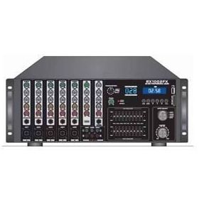 Magicvoice MV-1215 USB-BT-UK RMS 200W-1600W 6 Zon Trafolu Küp Mixer Anfi