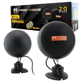 Magicvoice MV-13 Siyah 2x7.5 cm 20 W Sarkıt Hoparlör Takım