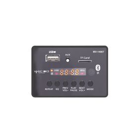 Magicvoice MV-14907 USB-SD-AUX-Bluetooth Mikrofonlu Kumandalı Ekranlı Oto Teyp Çevirici Dijital Player Board