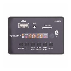 Magicvoice MV-14907 USB-SD-AUX-Bluetooth Mikrofonlu Kumandalı Ekranlı Oto Teyp Çevirici Dijital Player Board