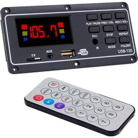 Magicvoice MV-15949 USB-SD-AUX-Bluetooth Mikrofonlu Kumandalı Ekranlı Oto Teyp Çevirici Dijital Player Board