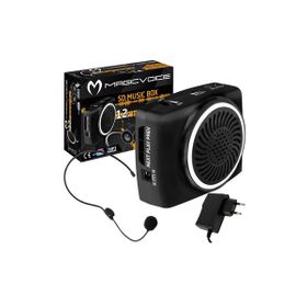 Magicvoice MV-17450 USB+SD Kart Girişli Şarjlı Mini Seyyar Rehber Amfisi