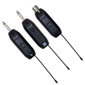 Magicvoice MV-19594 Gitar Tip Kablosuz Mikrofon Üçlü Set