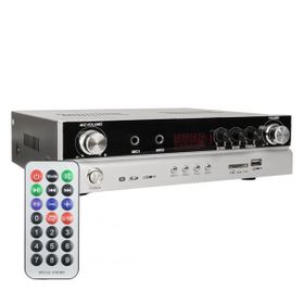 Magicvoice MV-22561 2x50 Watt Bluetoothlu Stereo 2 Mikrofon Girişli Trafosuz Amfi