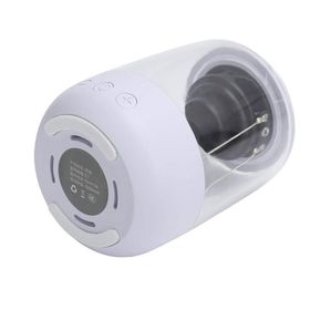 Magicvoice MV-24696 600 Mah Taşınabilir RGB Mikrofonlu AUX-T Beyaz Bluetooth Hoparlör