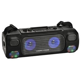 Magicvoice MV-7001 40 W VHF El Mikrofonlu USB-SD-Bluetooth Işıklı Taşınabilir Şarjlı Seyyar Anfi