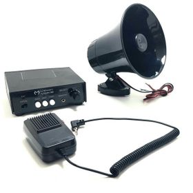 Magicvoice MV-800 12V Anfi+Hoparlör+Mikrofon Mıknatıslı Pazarcı Ses Sistemi