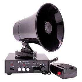 Magicvoice MV-800 12V Anfi+Hoparlör+Mikrofon Mıknatıslı Pazarcı Ses Sistemi