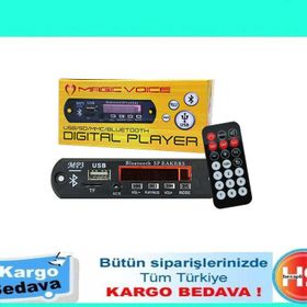 Magicvoice USB-SD-MMC-Bluetooth Çevirici Digital Player