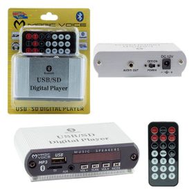 Magicvoice Usb/Sd Kasalı Model Girişli Bluetoothlu Çevirici Oto Teyp