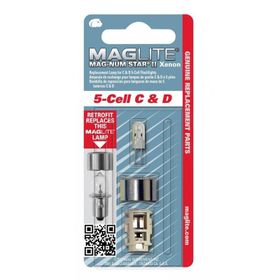 ​Maglite LMXA501 Mag-Num Star ii 5-Cell Xenon Ampul