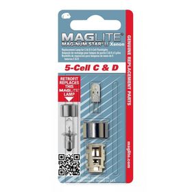 ​Maglite LMXA501 Mag-Num Star ii 5-Cell Xenon Ampul