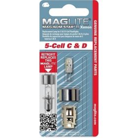 ​Maglite LMXA501 Mag-Num Star ii 5-Cell Xenon Ampul