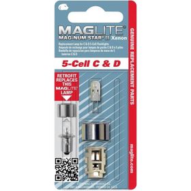 ​Maglite LMXA501 Mag-Num Star ii 5-Cell Xenon Ampul