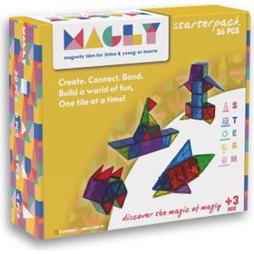 Magly 3 Boyutlu 36 Parça Renkli Manyetik Yapı Blokları
