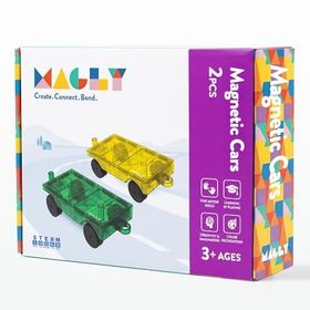 Magly Magnetic Cars Manyetik Yapı Blokları Araba Eklentisi