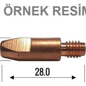 Magmaweld M6X1 2mm Kaynak Kontak Meme Ucu