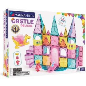 Magna-Tiles Castle Dlx Prenses Şatosu 48 Parça Manyetik Bloklar