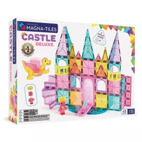 Magna-Tiles Castle Dlx Prenses Şatosu 48 Parça Manyetik Bloklar