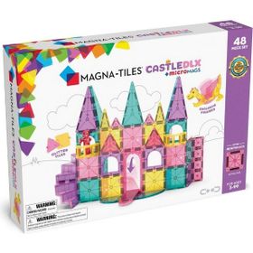 Magna-Tiles Castle Dlx Prenses Şatosu 48 Parça Manyetik Bloklar