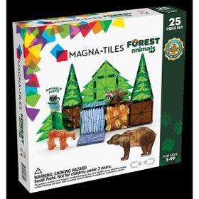 Magna Tiles Forest Animals 25 Parça Manyetik Yapı Seti