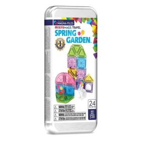Magna Tiles Spring Garden Seyahat Boy 24 Parça Bahçe Seti Manyetik Blok